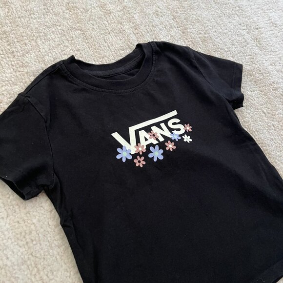 Vans Toddler Girls Floral Short Sleeve Tee Shirt Tshirt Clothing 3T - Picture 3 of 6